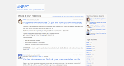 Desktop Screenshot of nppt.eu