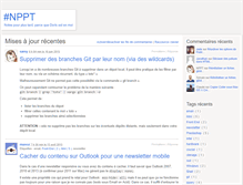 Tablet Screenshot of nppt.eu